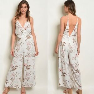 Lush Rayon Floral Jumper